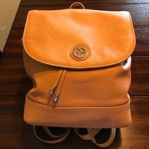 Gianni Bernini leather mini backpack